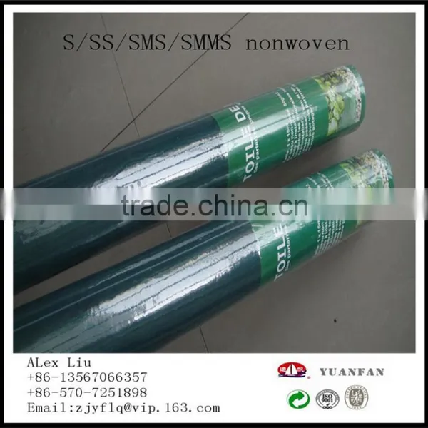 An-ti UV 50gsm 1m*50m/roll Black Non Woven Fabric Used for Agricultural Gardening Fabricl Weed Mat photo-4