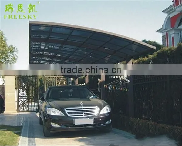 Modern Outdoor Aluminum Frame Sunshade Car Carport photo-5
