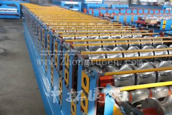 Special 2015 New Design Double Layer Roll Forming Machine photo-3