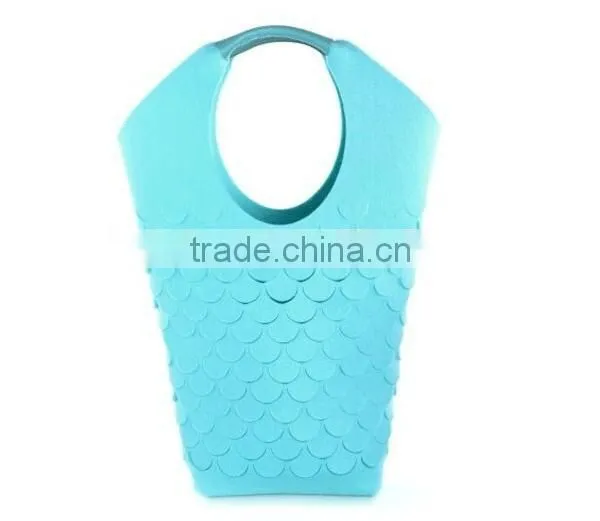 OEM Felt Laundry Bag ,standable Hot Sale Felt Laundry Handbags photo-5