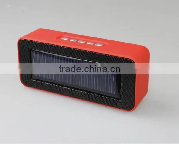 Manufacturers Supply New Arrive Outdoor Solar Panels Charge Speaker Solar Wireless Bluetooth Card Speaker photo-2