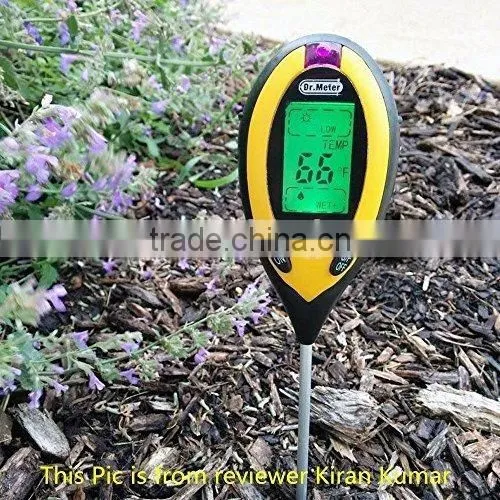 4-in-1 Soil Meter for Moisture PH Light Temperature Gardening Test Meter photo-5
