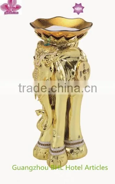 Resin Elephants Ashtray Stand Cigar Ashtray photo-2