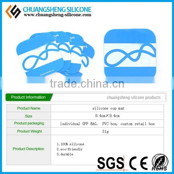 Autumn and Summer Hot Sale Anti-hot Silicone Cup Mat, Glass Mat, Table Mat photo-6