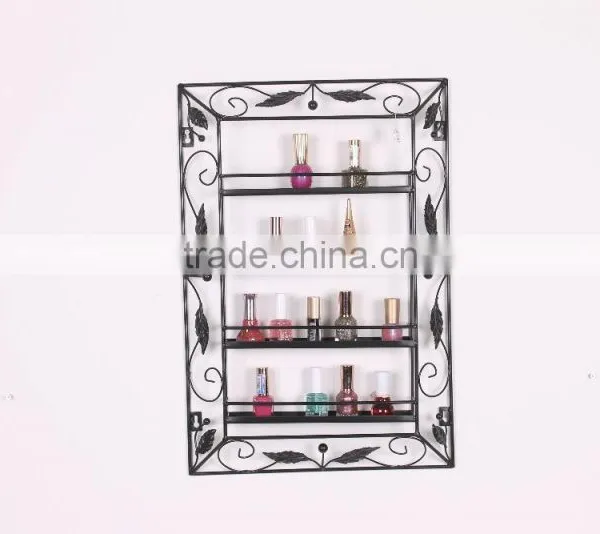 New Product Floor Standing Display Shelf Metal Nail Polish Rack photo-4