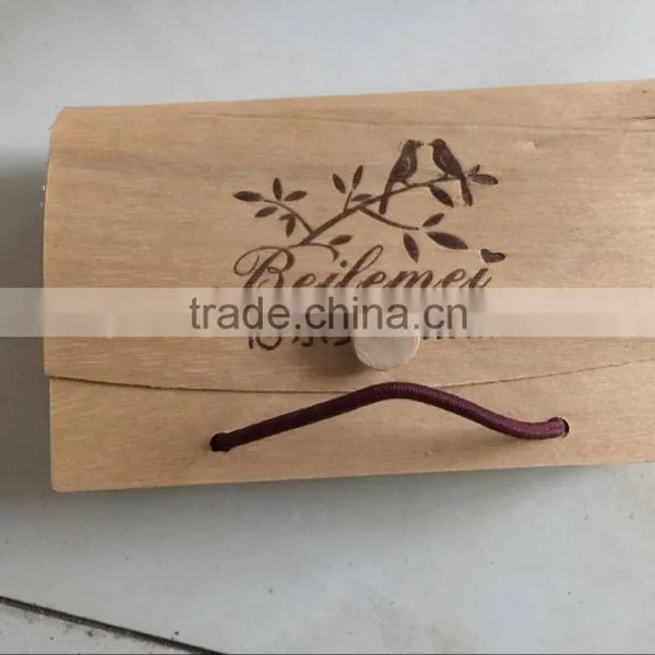 Nature Birch Bark Cylindrical Tea Gift Wooden Packaging Box photo-3