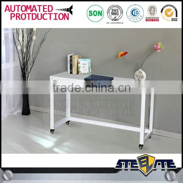 Direct Supplier Simple Korean Bookshelf Desk Desktop Computer Desk photo-6