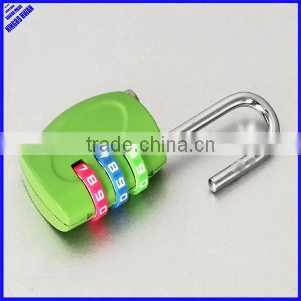 3 Digit Zinc Alloy Travel Password Luggage Lock photo-2