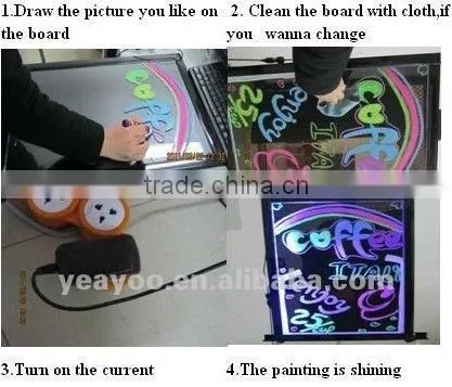 LED writing board