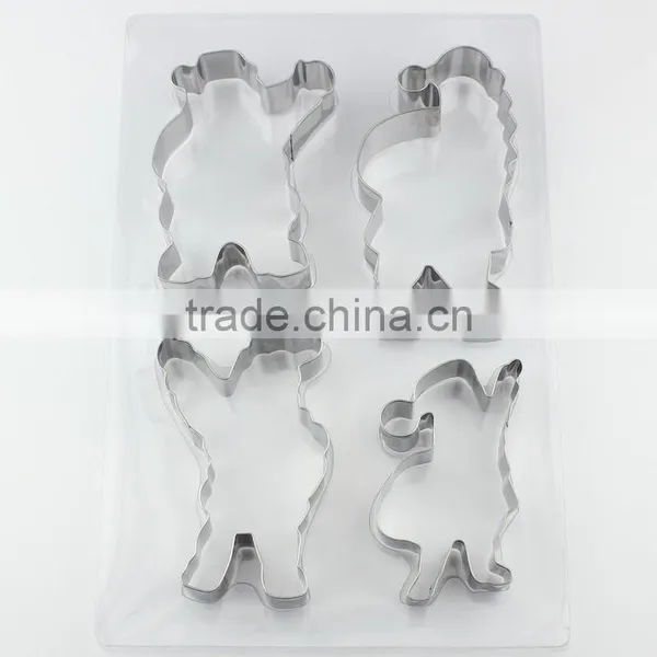 Christmas Designer Cake Cutter Fondant Decorative Fruit Cutters Cheap Metal Cookie Cutters photo-2