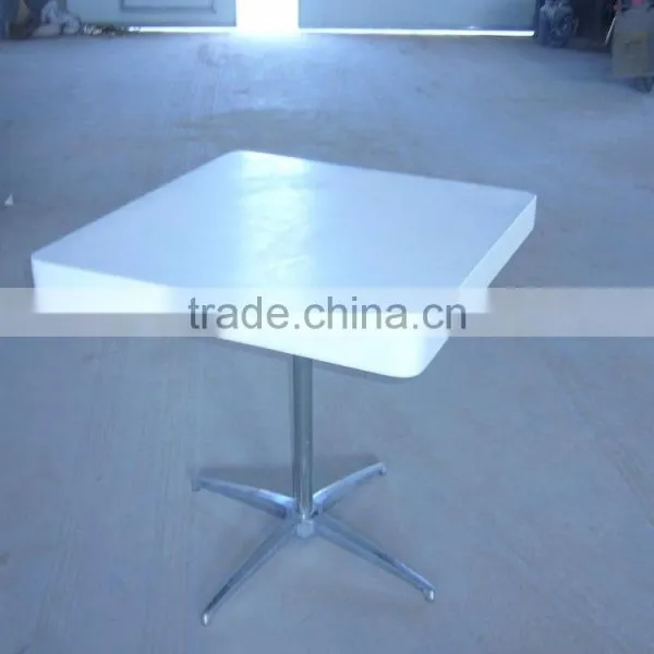 Cheap White Glass Top Bar Table for Dining photo-4