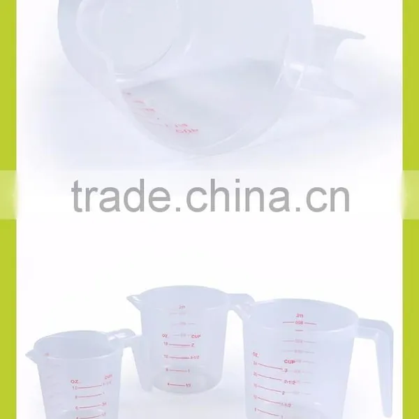 3 Pcs Plastic Measuring Cup Set photo-5