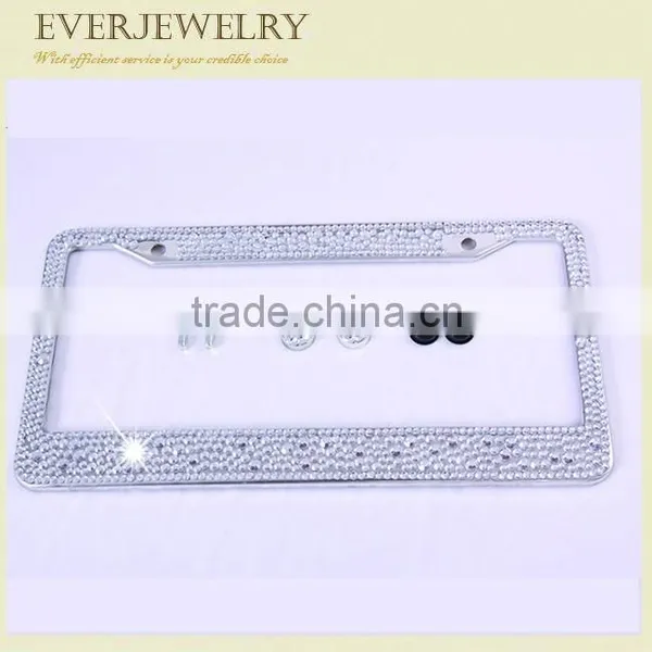 Wholesale High Quality Pure Color Crystal Rhinestones Plate Frame photo-3