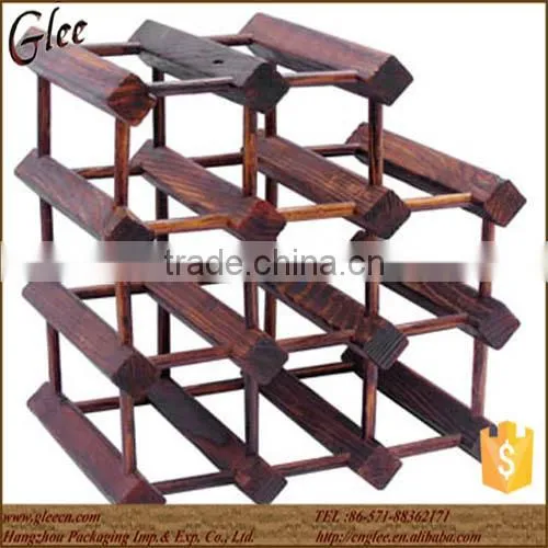 Wood Wine Rack Diaplay