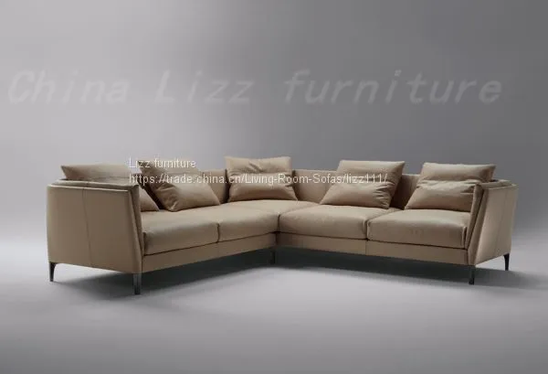 2017 Europe Modern Home Furniture Living Leather Sofa for England