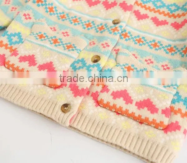 Wholesale Latest Cotton Knitting Children Kid Ugly Christmas Sweater for Girl photo-5