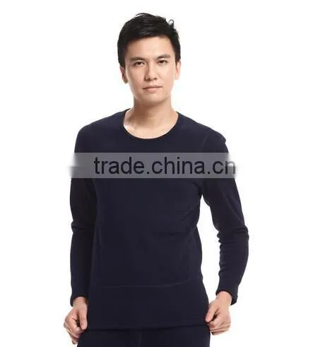 Top Brand High Quality Winter Warm Wool Thermal Underwear Set Men And Ladies Long Johns photo-2
