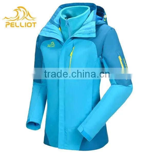 2017 OEM Waterproof 10000mm Outdooor Hiking Jackets for Woman photo-3