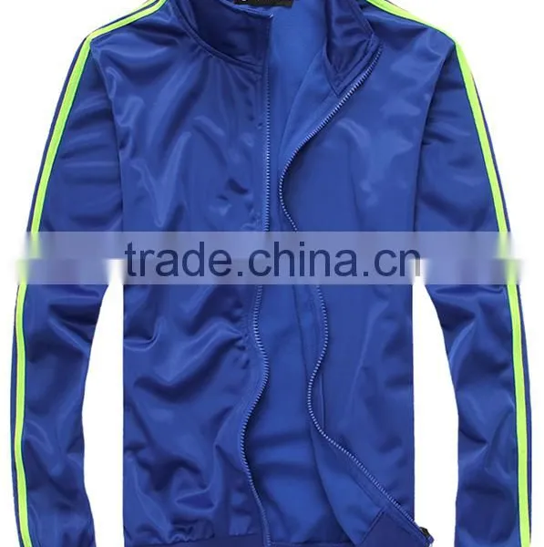 Latest Design Sports Track Suits 100% Polyester Mens Sports Tracksuit Fleece Tracksuit photo-3