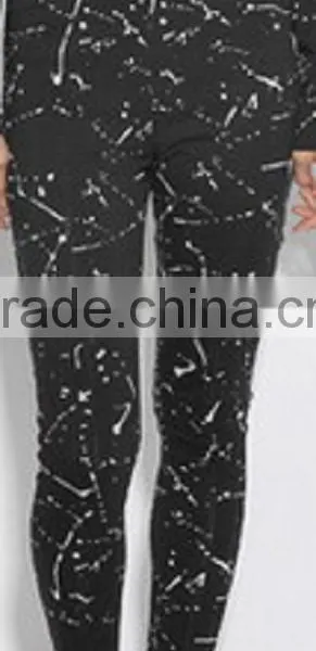 OEM Factory Hot Sale Slim Fit Young Sexy Girl Black High Waist Pants for Wholesale photo-2