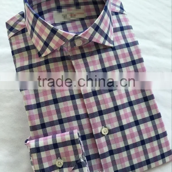 2017 Spring New Cutaway Collar Floral Casual Shirts photo-3