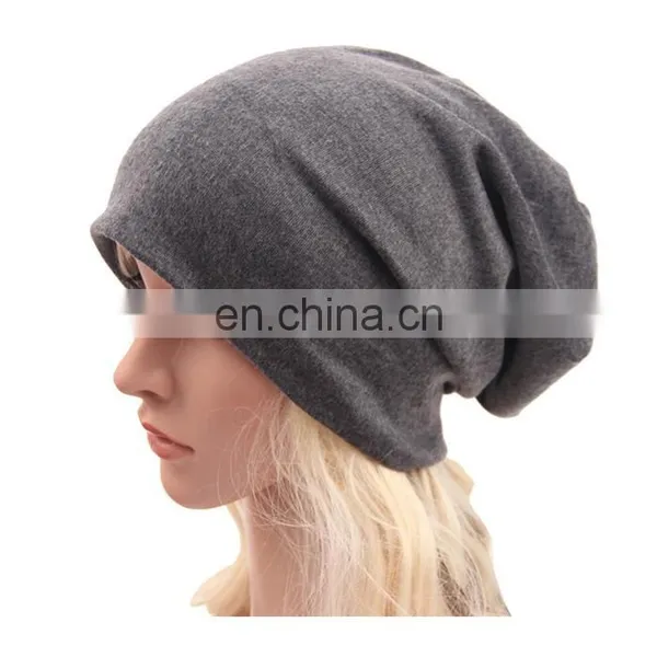 Qianzun Custom Label Men's Knit Slouch Beanie photo-2