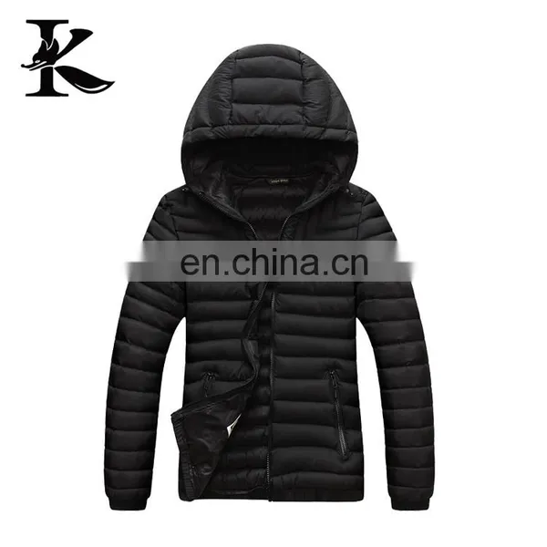 High Quality Man Nylon Padded Winter Jackets Coat photo-3