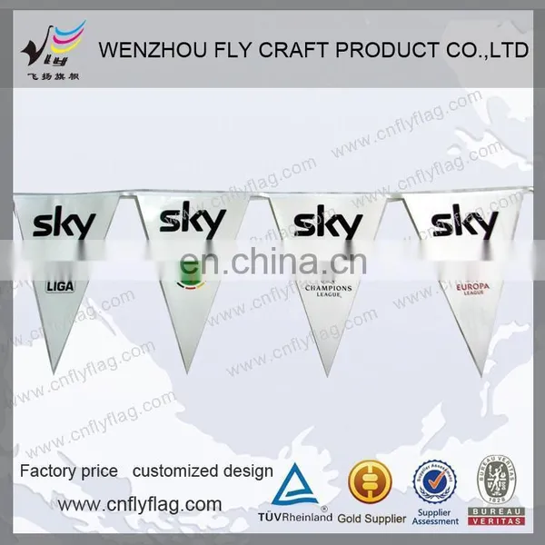 Custom PVC Bunting Flags ,String Flags
