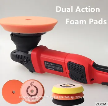 Car Clean Polishing High Grade Dual Action Use Sponge Pads photo-5