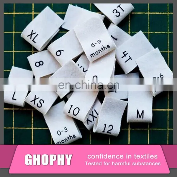 Garment Size Label for Clothing & Pants at Competitive Price photo-4
