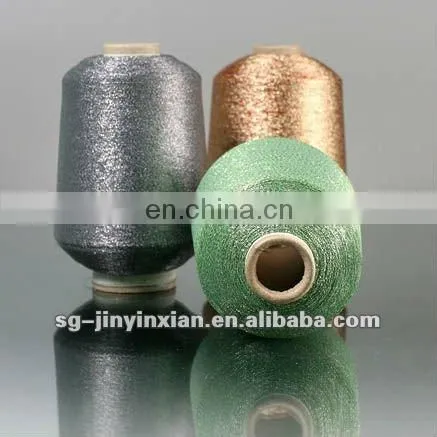 Metallic Threads With Nylon to Weave