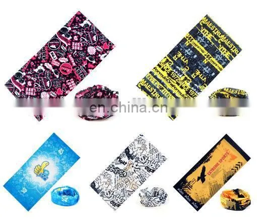 Hot Sale Customized Seamless Mask Tube Facemask Headwear Bandana photo-3