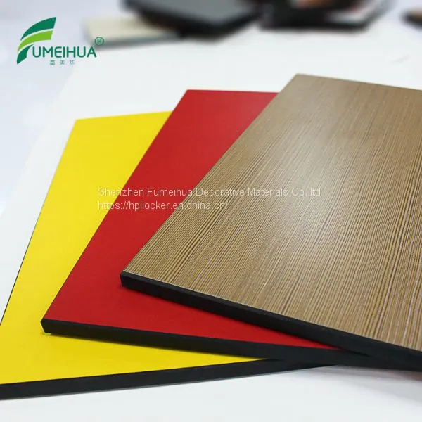 Coloured Decorative 12mm Thick High Gloss Hpl Cpl Laminate Panel photo-5