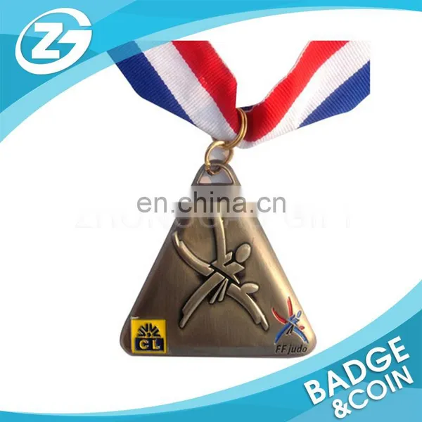 Promotion Gift Custom Zinc Alloy Metal Sport Medal With Ribbon photo-3