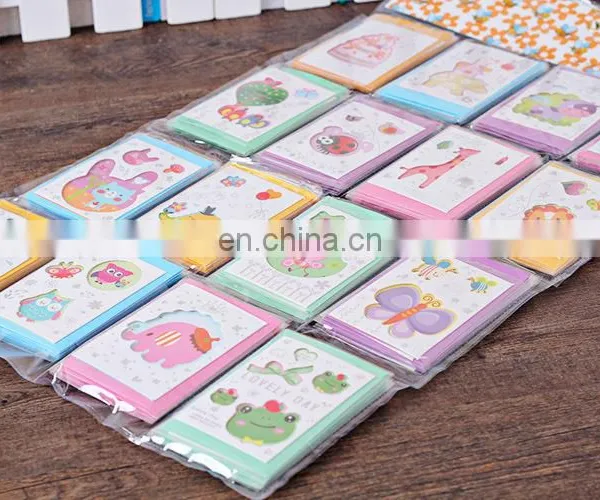 Dolphin Deer Cat Cartoon Greeting Cards Valentine's Day Mini Greeting Cards With Envelopes photo-4
