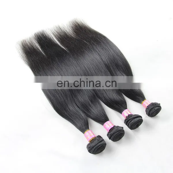 100% Human Virgin Remy Peruvian Human 9A Grade Hair Bundles in Silky Straight Style Raw Unprocessed Hair photo-5