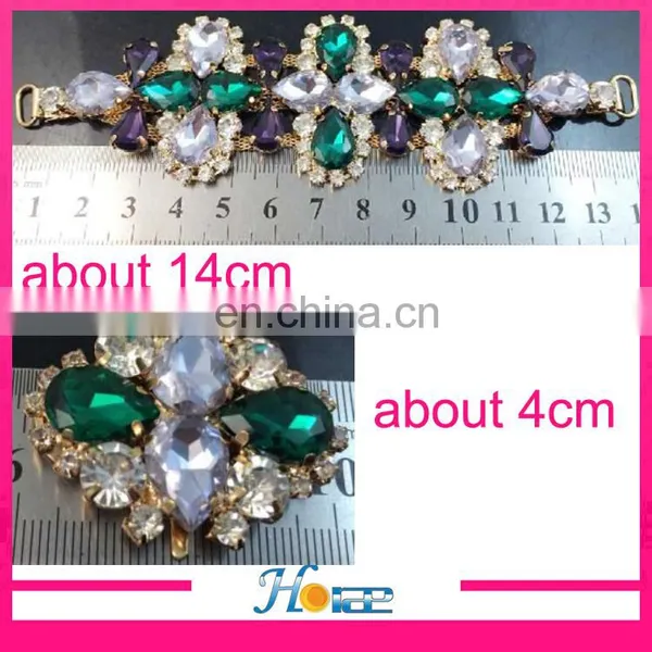 Fashion Handmade Lady Shoe Decoration Crystal Sandal Chain photo-5