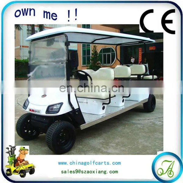 8 Seater off Road Electric China Tourist Car for Hotel School Park Widely Use
