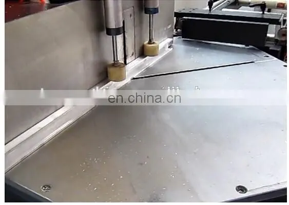 Window Door Frame Making/one Head Cutter /aluminium Profile Angle Channel Cutting Machine photo-5