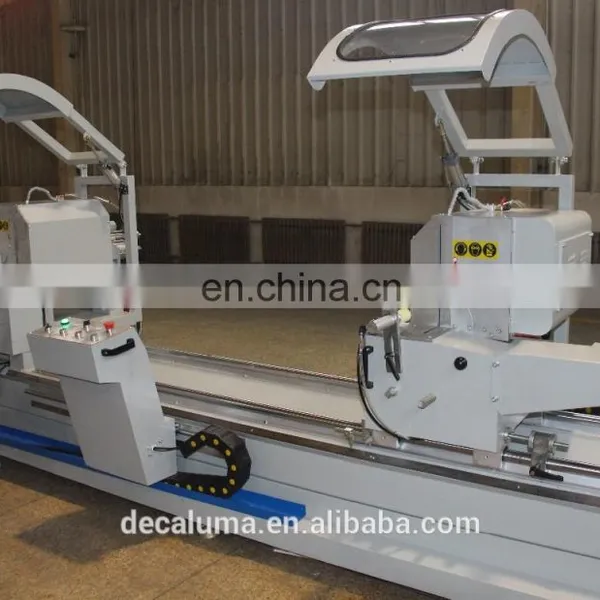 Fast Speed Aluminum Window Cutting Machine Double Head Cut off Saw photo-4