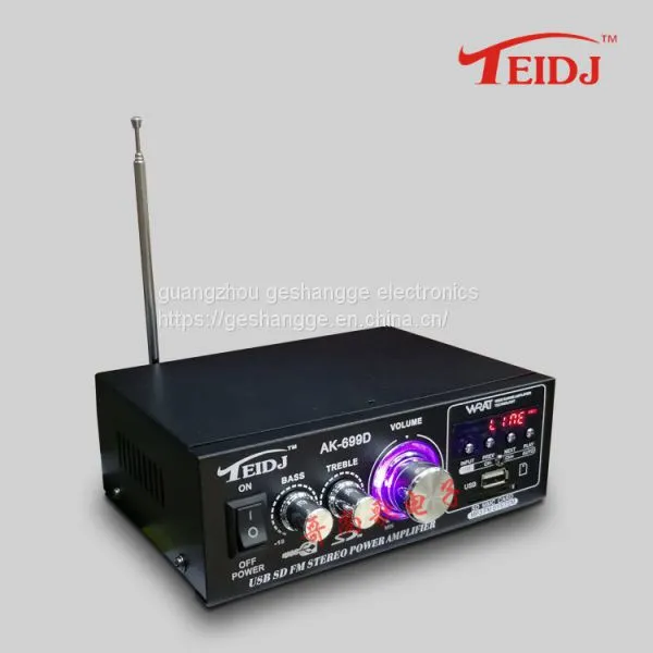 Factory Supply 2chanel Hi-Fi Stereo Audio Power Amplifier Ak-699d Amplifier photo-3