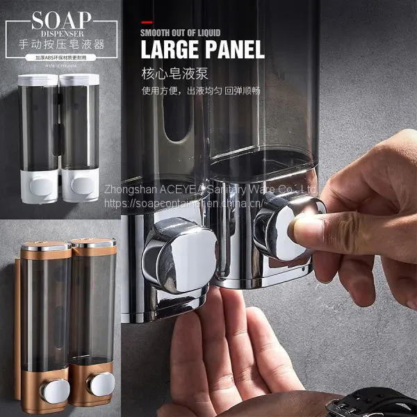 Automatic Wall Mounted Black / White / Customize Color Small Liquid Soap Dispenser photo-4