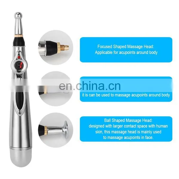 Portable Meridian Energy Health Care Body Massager Pen For Facial Skin Lifting photo-6