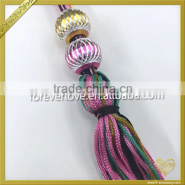 Wholesale Miseed Color Decorative Silk Tassel /Colorful Tassels FT-040 photo-4