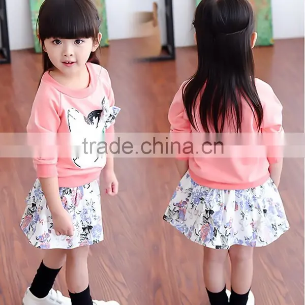Twin Girls Jogging Clothes Lovely Wholesale Girls Clothes photo-2