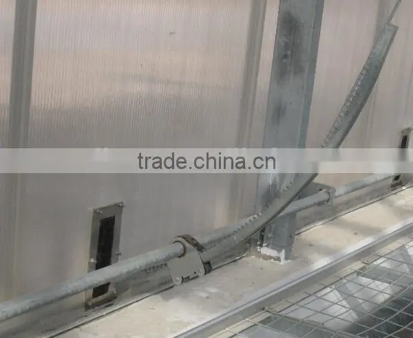 Greenhouse Steel Rack and Pinion for Ventilation and Shading photo-2
