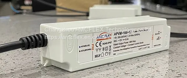 100W 24V 4.2A IP67 Waterproof LED Strip Power Supply SELV ROHS EMC LVD photo-5