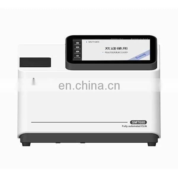 SMT680 Full Automatic Portable Diagnostic Tools Poct Immunoassay Analyzer Chemiluminescence photo-2