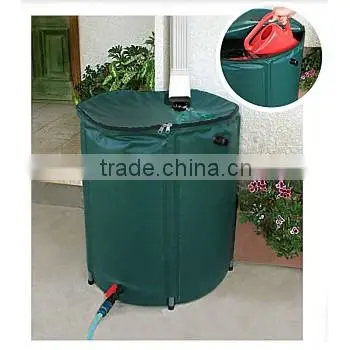Garden PVC Tarpaulin Collapsible Water Butt-160L photo-2