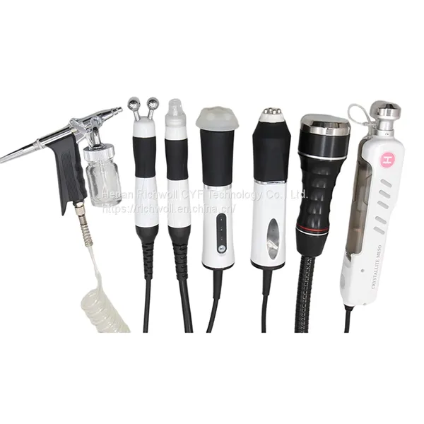 7 In 1 Super Bubble PeelOxygen Spa Treatment Systems/Ultrasonic RF BIO Hydra Dermabrasion Hydro Beauty Facial Machine photo-2